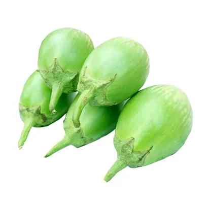 Round Brinjals Green (Sobuj Gol Begun)